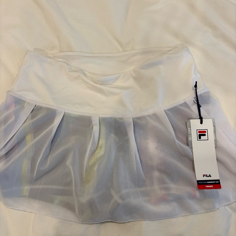 FILA Women's White Skirt NWT